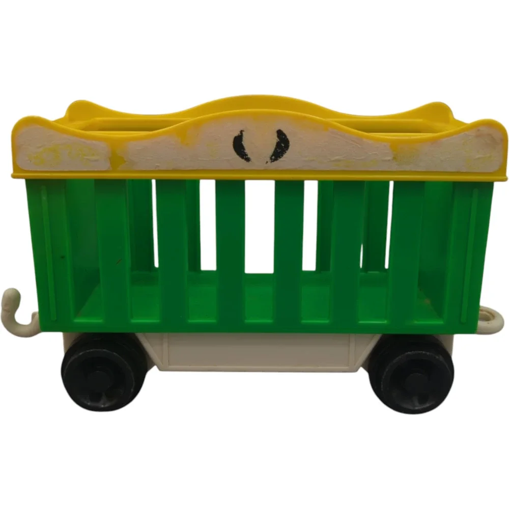 Vintage Fisher Price 1971 Circus Train 991‎ Little People 3 Pieces